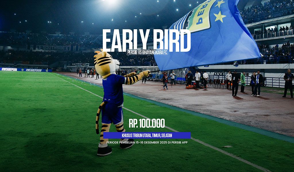 Harga Tiket PERSIB vs Bhayangkara FC Mulai 100K