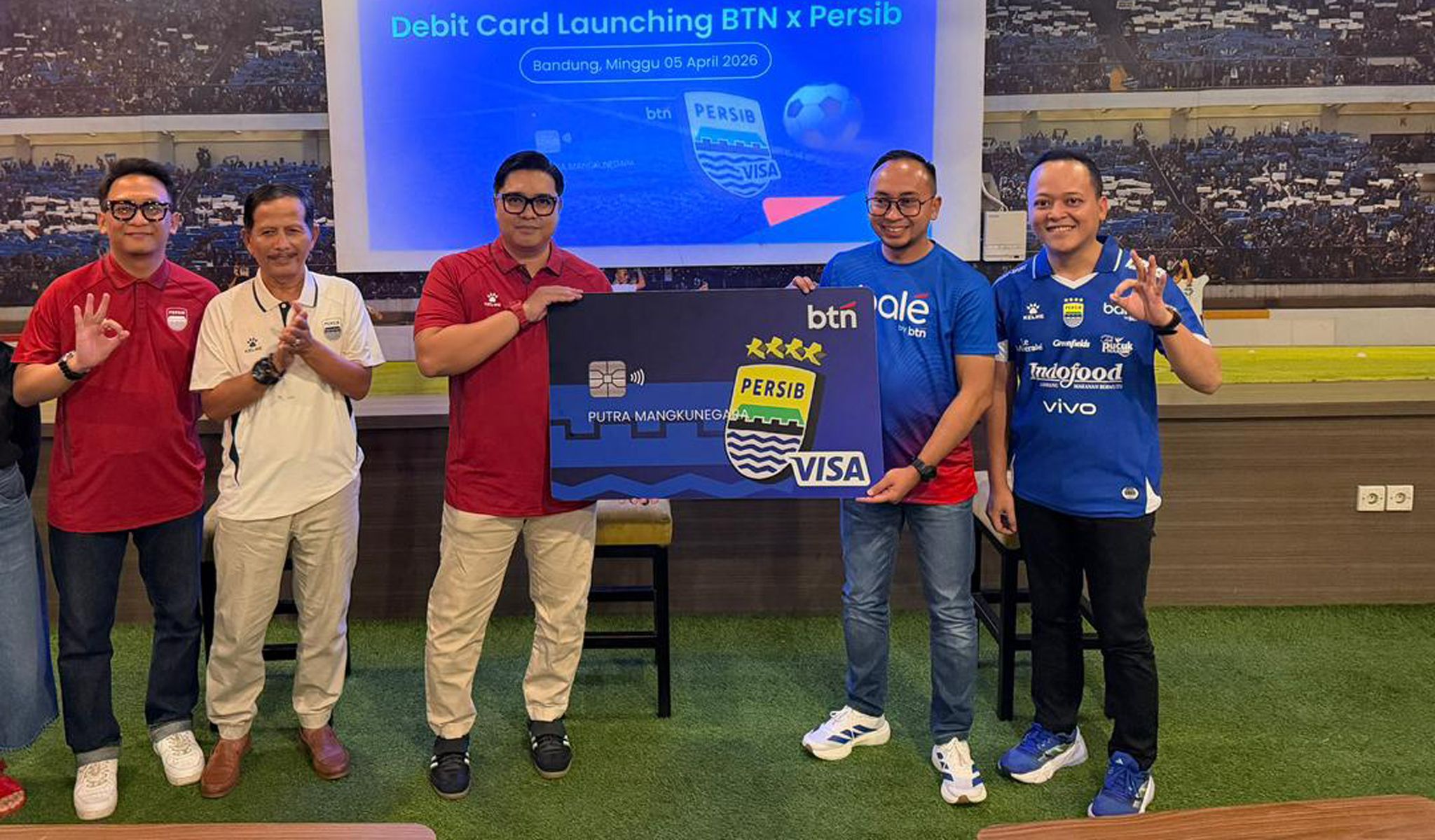 PERSIB dan BTN Luncurkan Kartu Debit Edisi Spesial