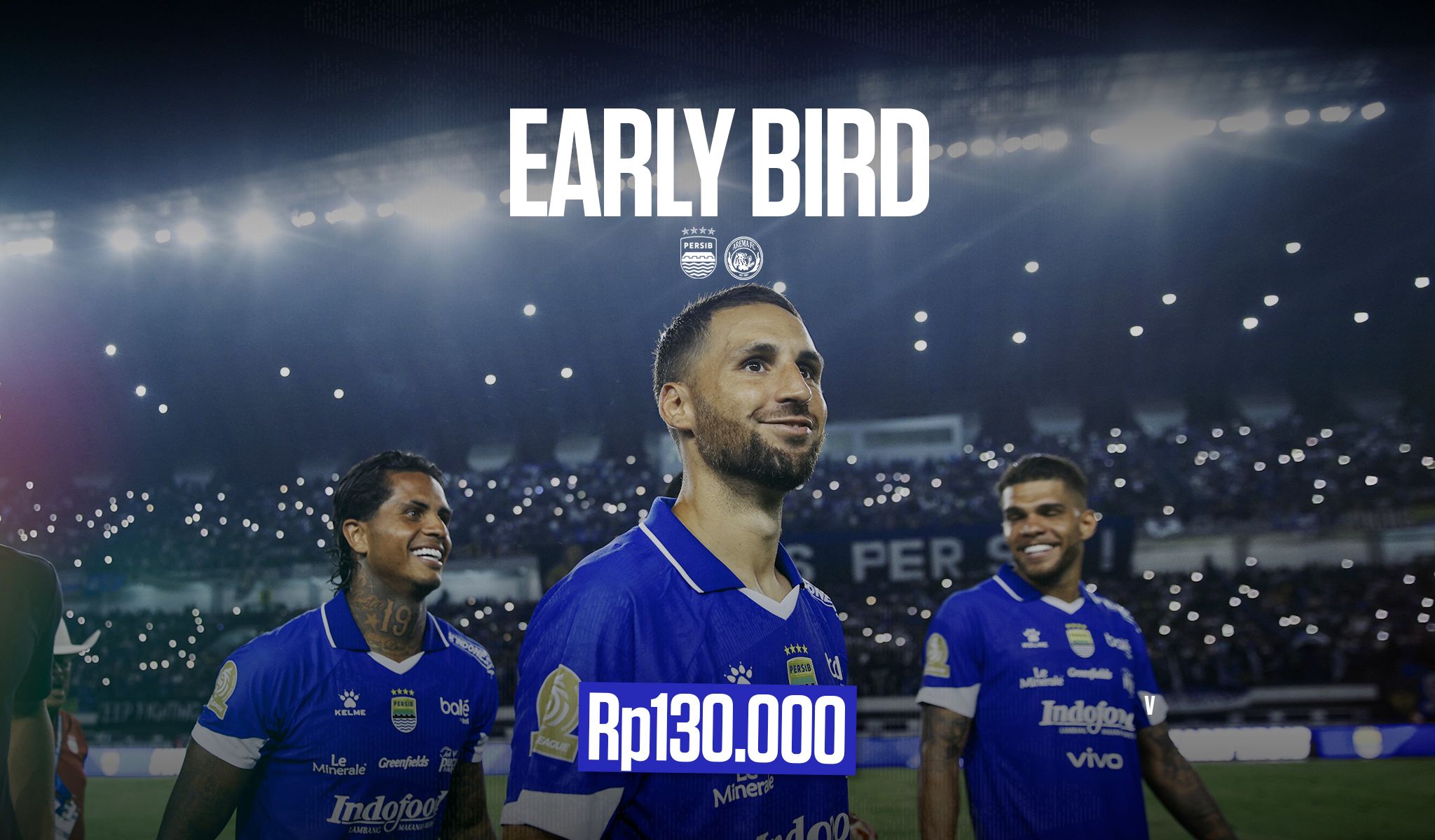 Tiket Early Bird PERSIB vs Arema FC Sudah Dijual