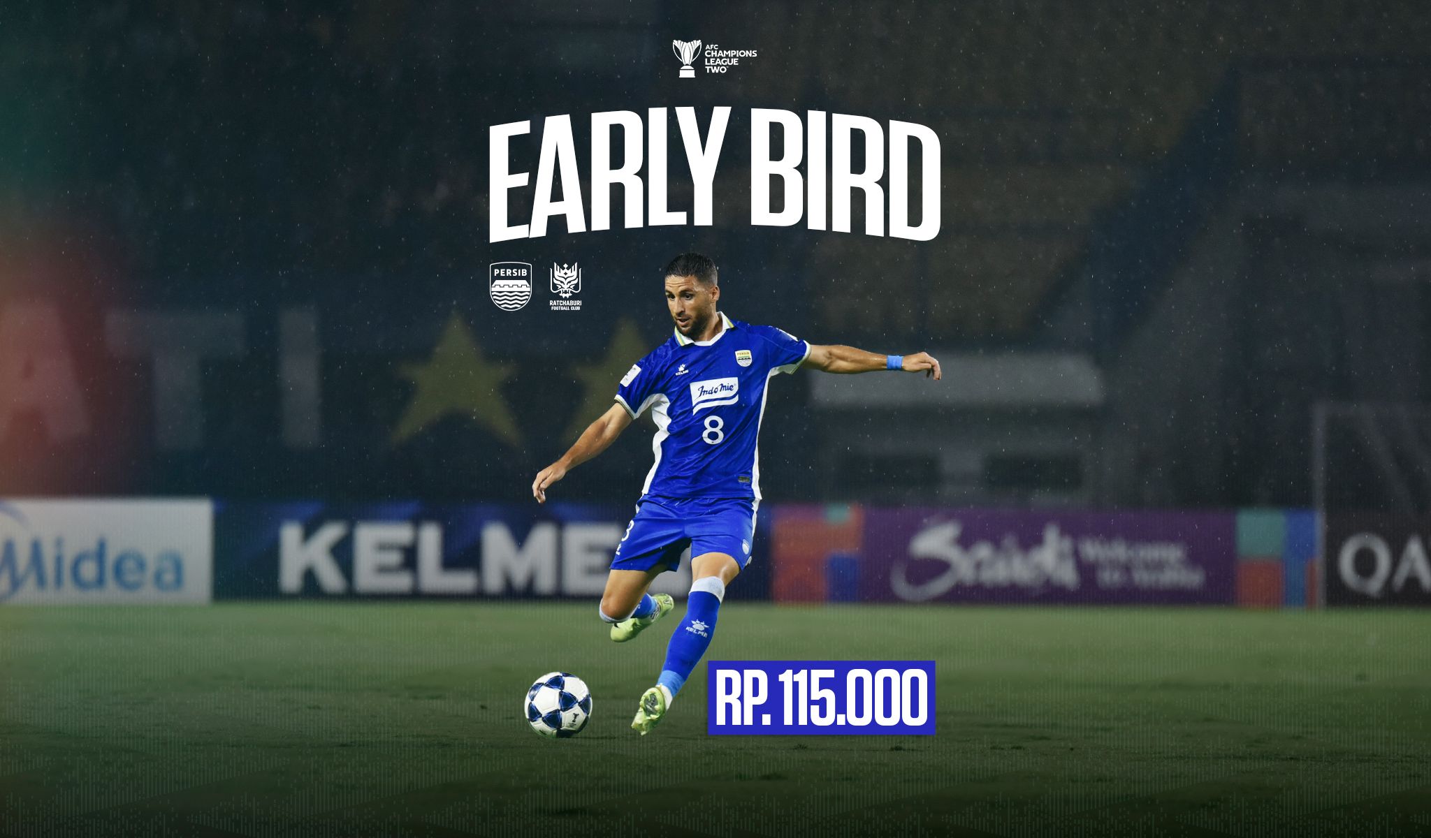 Tiket Early Bird PERSIB vs Ratchaburi Telah Tersedia