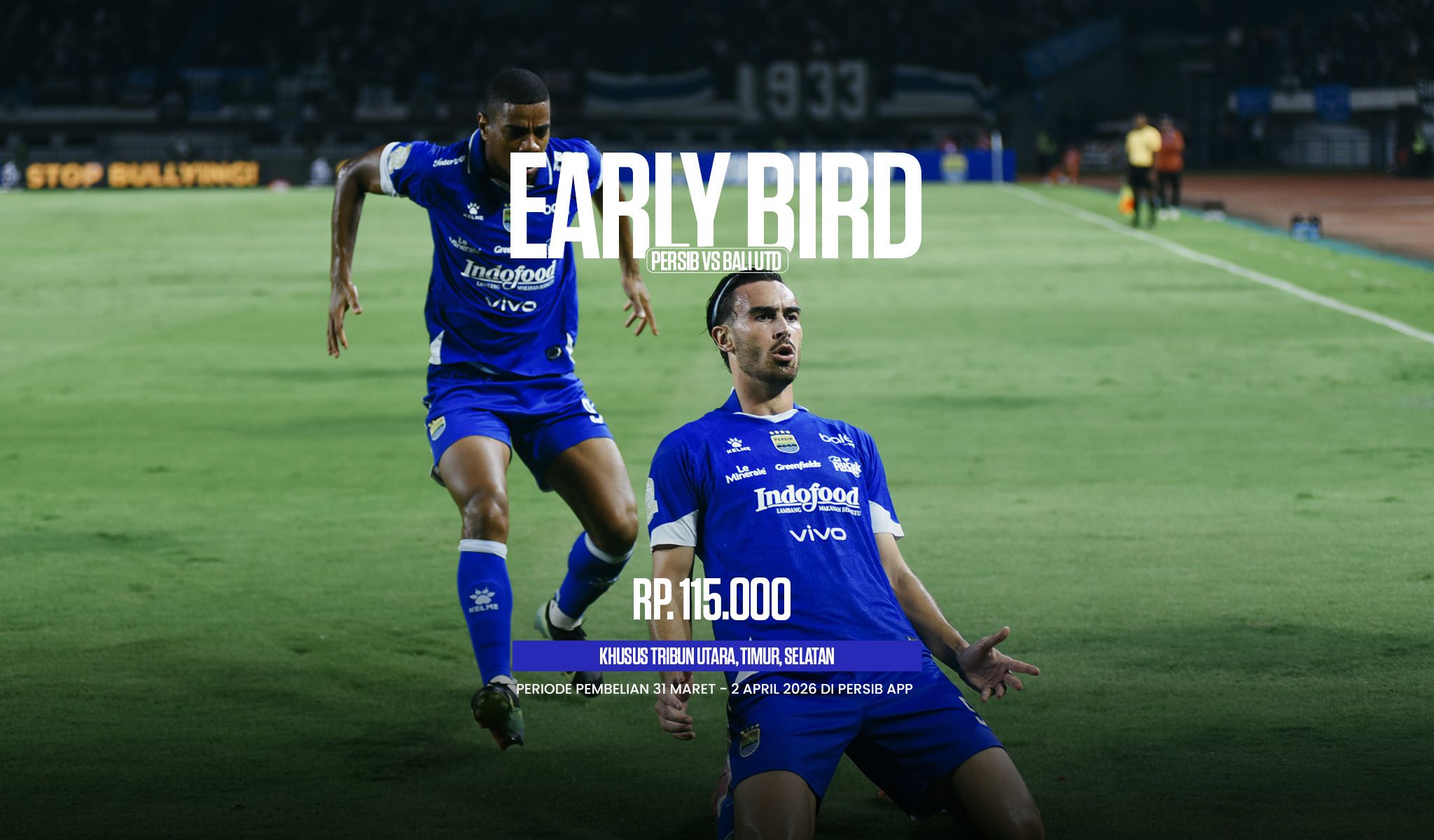 Beli Tiket Early Bird PERSIB vs Bali United Sekarang Juga!