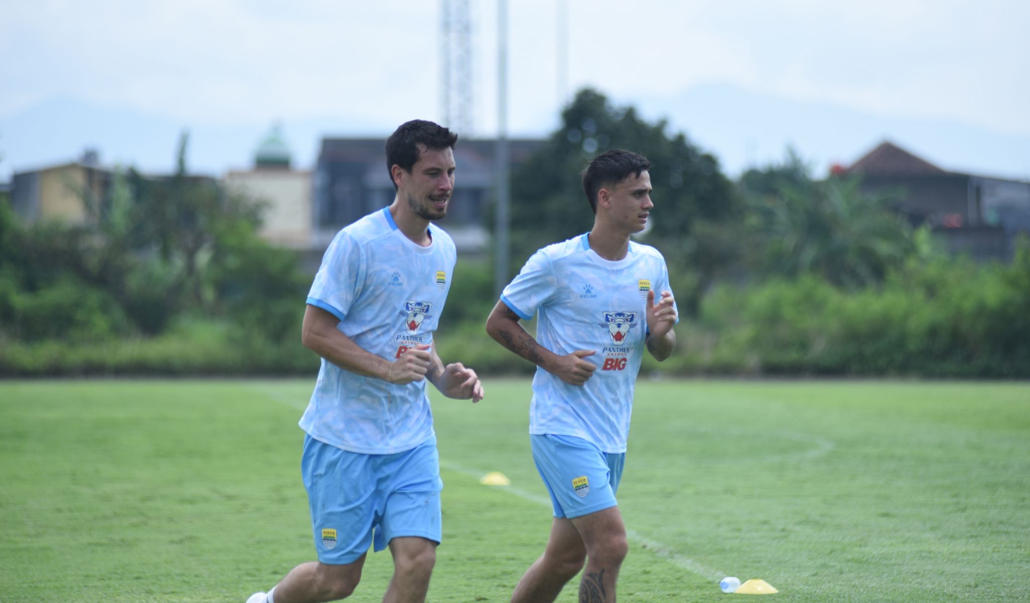 Pemain Tunjukan Semangat di Sesi Latihan