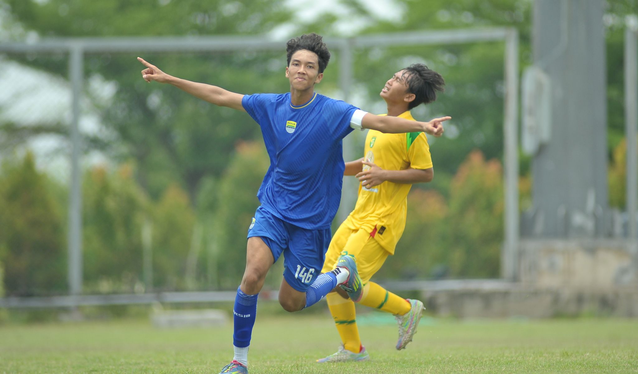 Kaindra Hattrick, PERSIB U18 Bawa Pulang Kemenangan