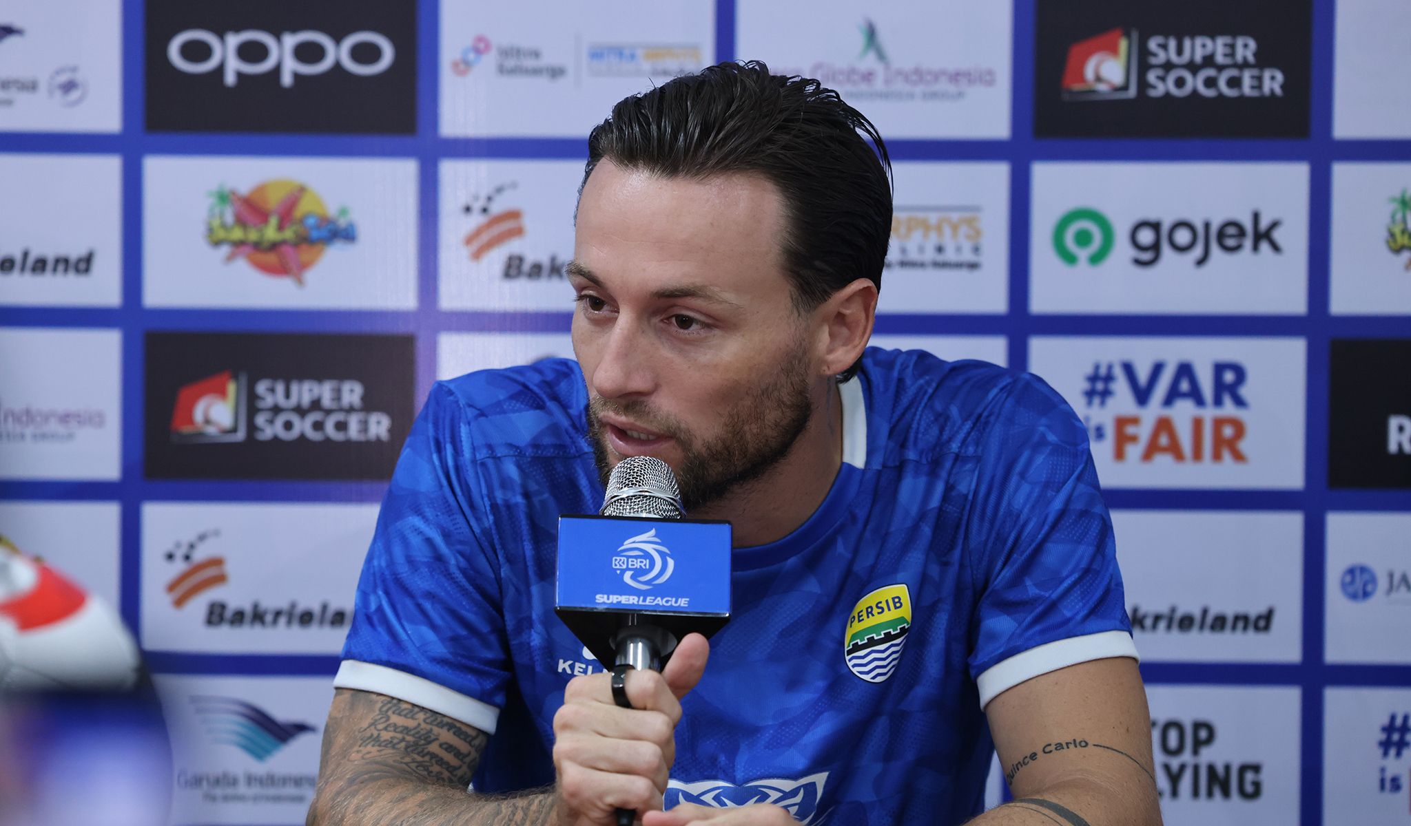 Klok: Menang adalah Mentalitas PERSIB 