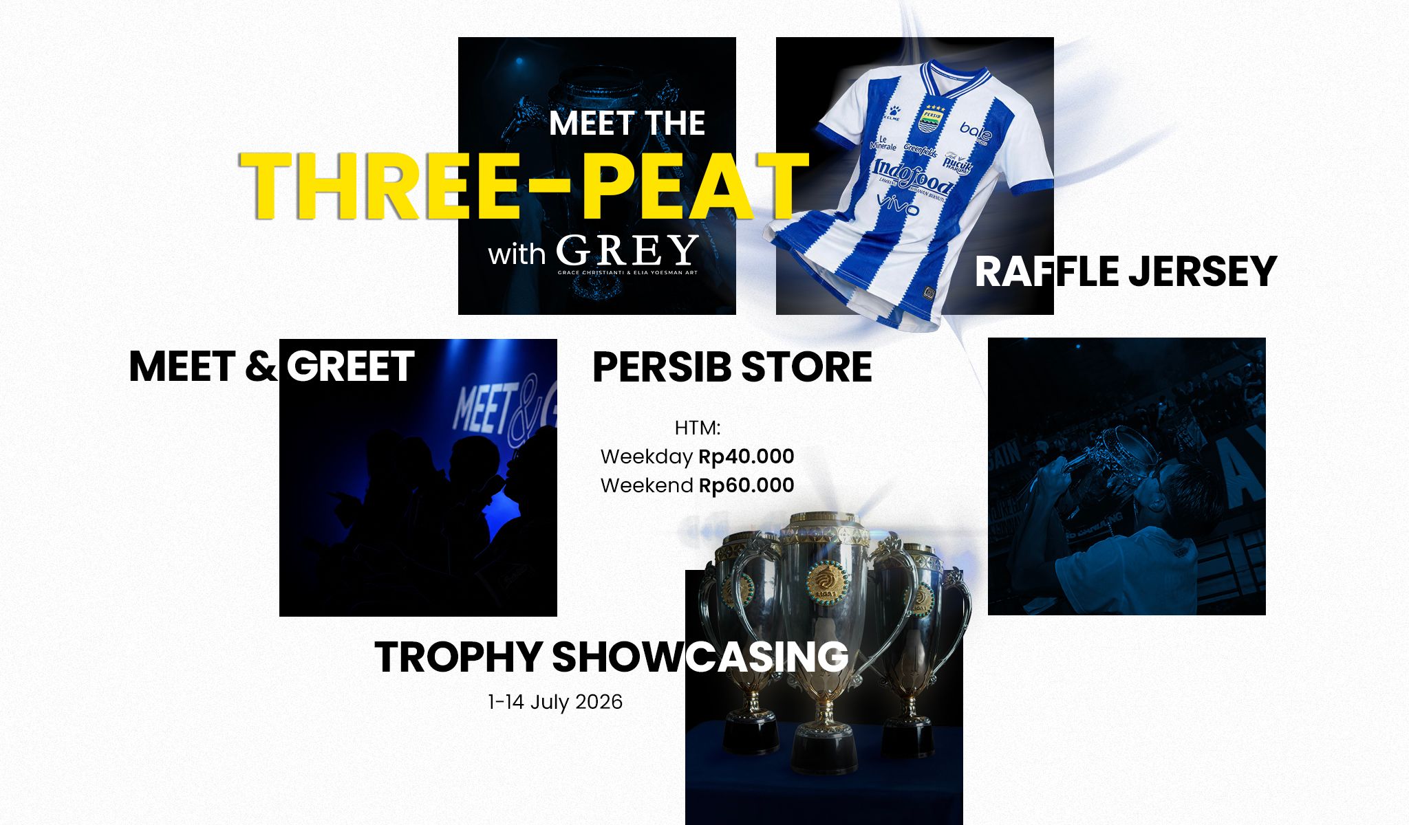 Lihat Lebih Dekat Three-Peat Trophy di Grey Art Gallery
