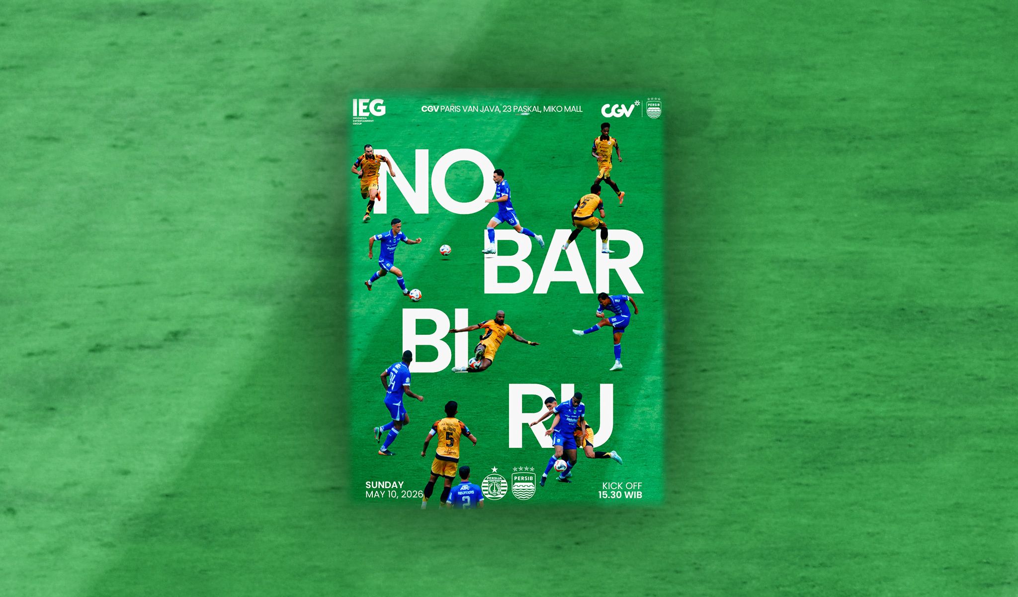 Nobar Biru di CGV dan Graha PERSIB Jadi Solusi