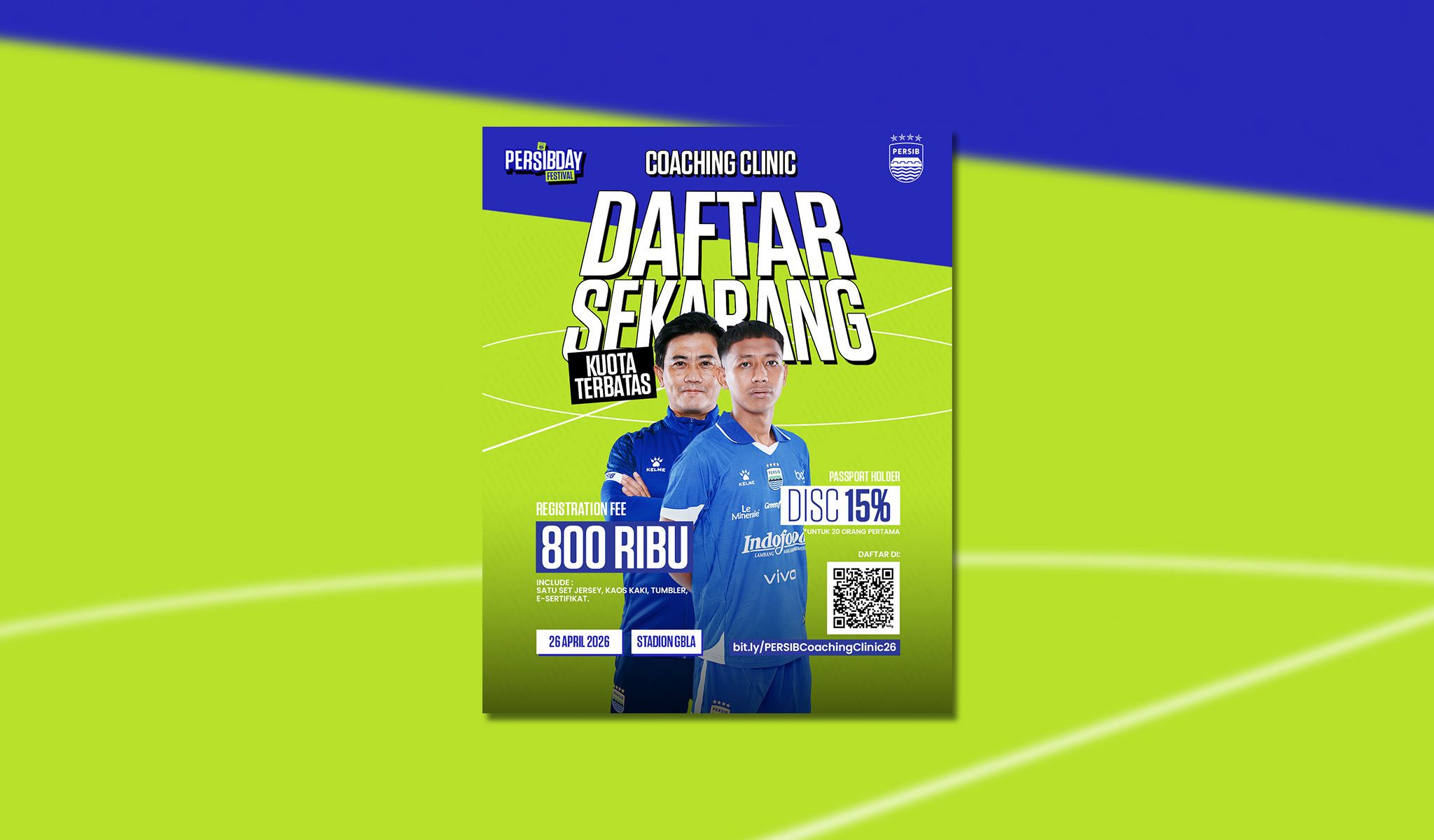 PERSIBDay Festival Coaching Clinic Kembali Hadir di GBLA