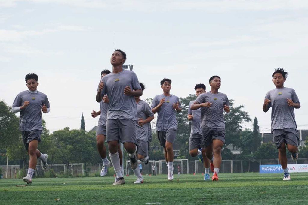 PERSIB U-16 Mantapkan Persiapan Jelang ke Makassar