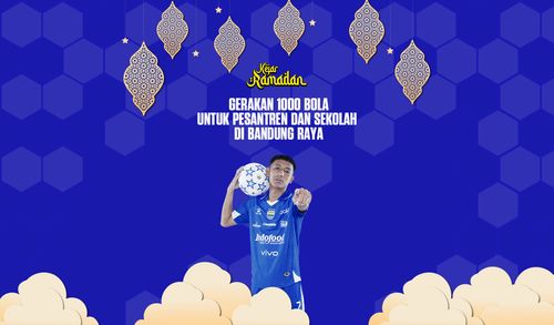 Ramadan 1447 H, PERSIB Ajak Bobotoh Berbagi Bola