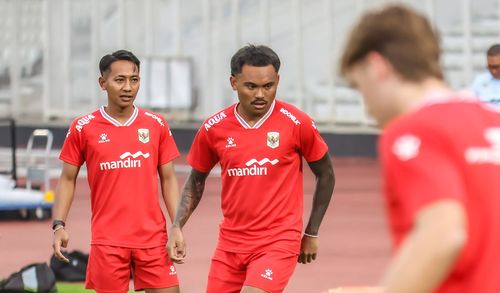 Indonesia vs Oman, Saddil Menunggu Kesempatan Tampil