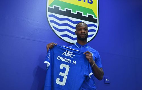 Gabriel Mutombo Pilih Nomor Punggung 3