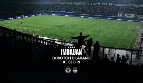 Dukung PERSIB Lawan Persija dari Tempat Masing-masing