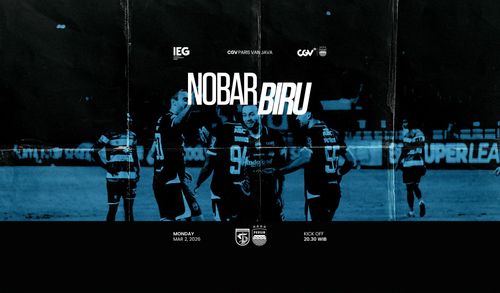 Nobar Biru Digelar di CGV PvJ dan Graha PERSIB 